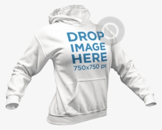 Png Invisible Model Women's Hoodie Mockup - Short Sleeve Hoodie Mockup #8194899