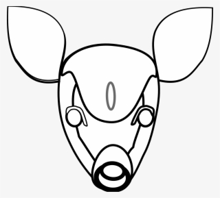 Fawn Black White Line Art Christmas Xmas Stuffed Animal - Cartoon #8194943 Fawn Black White Line Art Christmas Xmas Stuffed Animal - Cartoon #8194943