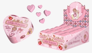 Strawberry Flavor Dextrose Candy Hearts In An Heart-shaped - Heart #8195225