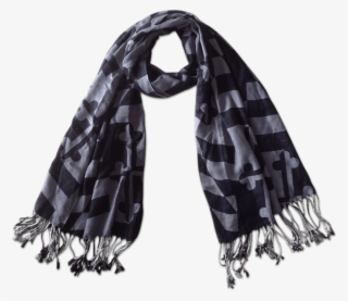 Greyscale Maryland Flag Scarf Route Apparel - Scarf #8195632