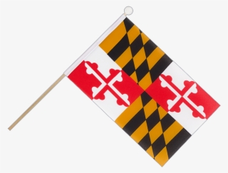 Hand Waving Flag Maryland - Maryland State Flag #8195728