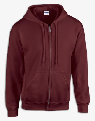 G18600 Gildan Full Zip Hoodie - Zipper Hoodie Maroon Gildan #8196001