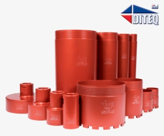 C-52 Wet Diamond Crowns For Continental Tubing - Diteq #8197052