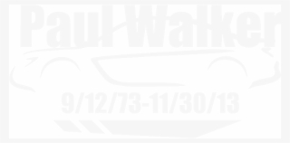 Rip Paul Walker - Poster #8197483