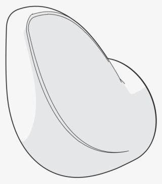 Wing Handle With Screws - Line Art #8197618