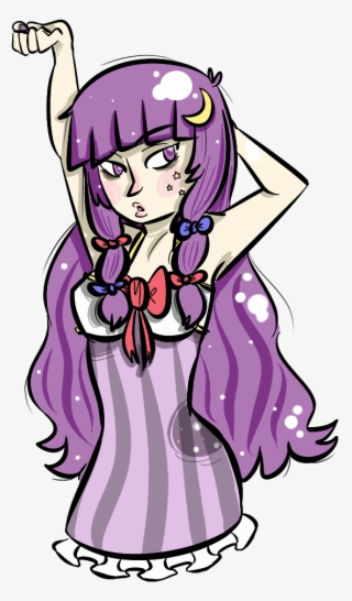 Sleepy Patchouli Knowledge - Cartoon #8197650