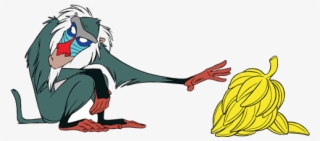 Lion King Rafiki Bananas - Lion King Cartoon #8197983