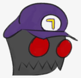 Waluigi Hat Png - Cartoon #8198994