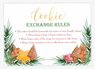 Christmas Cookie Exchange Party Invitations - Merchant Marine License #8199449