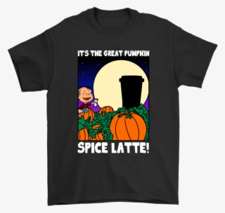 It's The Great Pumpkin Spice Latte Happy Halloween - Hot Topic Panic At The Disco T Shirt #8199487