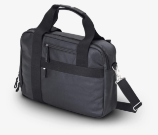 Qwstion Office Bag In Organic Jet Black - Messenger Bag #8199872