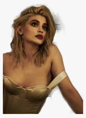 Kylie Jenner Looking Up Png Image - Kylie Jenner Lip Kit Photo Shoot #820141