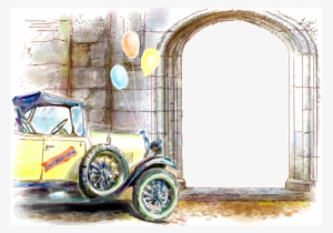 Photo Frame - Just Married - Photofunia Frames Wedding #820205