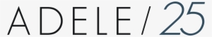 Open - Adele 25 Png #820657