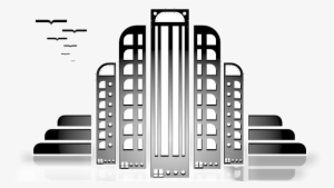 City Buildings Png Transparent Images Clipart Icons - 30s Themed Party #820878