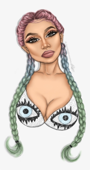 Kylie Jenner By David Lee Illustrations - Kylie Jenner Art Png #820950