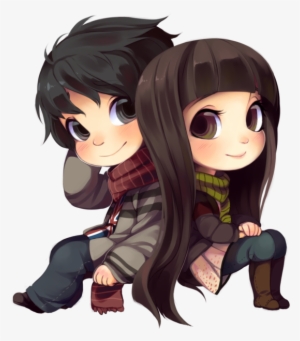 Chibi Clipart Kylie Jenner - Gambar Anime Couple Chibi #820952