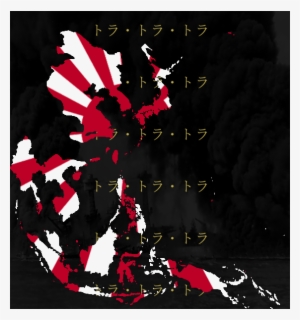 [oc] Flag Map Of The Japanese Empire At Its Height - Map #821409