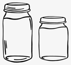 Jar Png Background Image - Glass Containers Clipart #821809