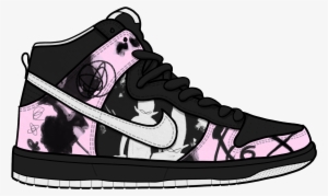 Nike Clipart Footwear Free Collection - Cartoon Nike Shoes Transparent #822213