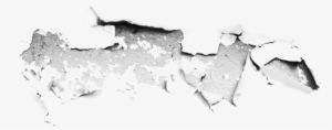 Broken Wall Png Black Cracked - Scars Png #822338