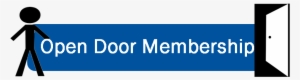 Open Door Membership - Majorelle Blue #822587 Open Door Membership - Majorelle Blue #822587