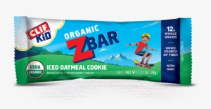 Iced Oatmeal Cookie Packaging - Clif Z Bar Iced Oatmeal Cookie #822690