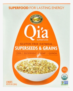 Qi'a Organic Qi'a Superfood Oatmeal, Cinnamon Pumpkin - Qi A Oatmeal #822793