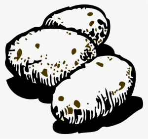 Same As Other But Black N White - Potatoes Clip Art Black And White #823671