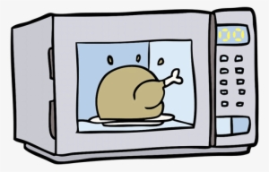 Microwave Vector Cartoon - Oven Clipart #823924