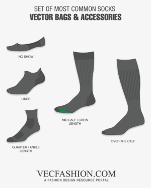 Vector Socks - Mid Calf Length Socks #823966