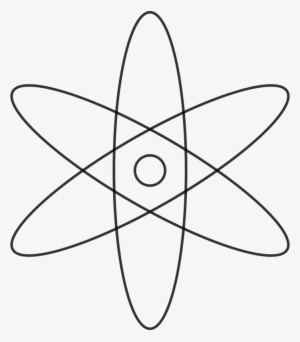 Atoms Cliparts - Atom Black And White #825408