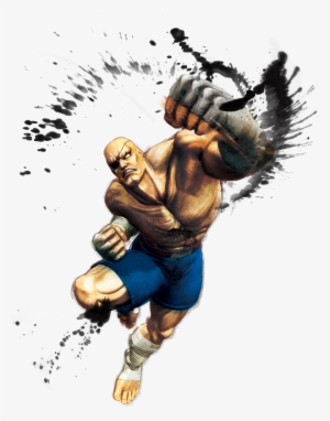 Sagat - Street Fighter 4 Png #825432