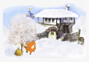 And To The Village Surrounding The Men Were Talking - Snow #825890