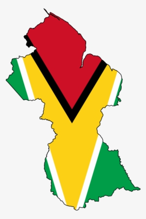 Guyanese Flag - Guyana Map And Flag #826053