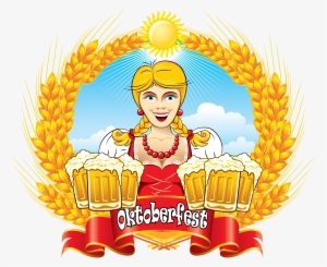 Octoberfest Lady Clipart Transparent #826073