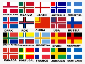 Redesignsi Nordic Cross-ized A Bunch Of National Flags - Nordic Cross #826165