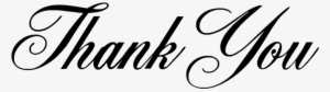 Thank You For Shopping With Us - Thank You Transparent Background #826549