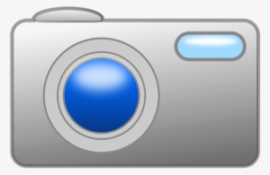 This Graphics Is Digital Camera About Camera, Computer, - Point And Shoot Camera Clip Art #826620