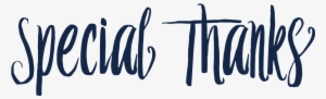 Specialthanks - Special Thanks Png File #826715