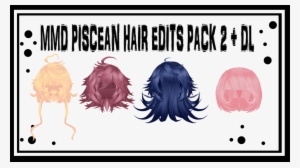 Pisces Drawing Princess - Mmd Tda Short Hair Dl #826956