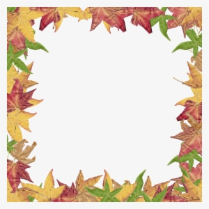 Free Clipart Fall Leaves At Getdrawings - Creative Border For Project #827754