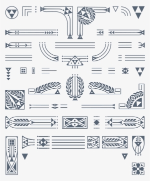 Create Customized Frames By Mixing The 600 Vector Parts - Decorative Arts #828409