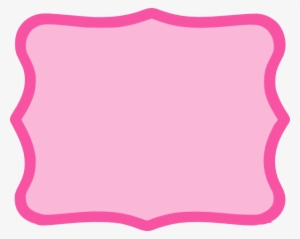 Hot Pink Clip Art At Clker Com - Pink Frame Clipart Png - Free ...