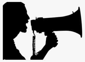 Yelling At Strangers All Day Trying To Make A Living - Grito Png #828586