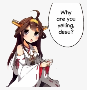 Why Are You Yelling, Desu Human Hair Color Cartoon - Anime #829154