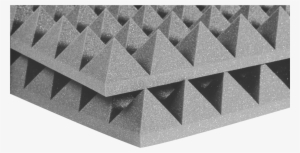 View Larger - Auralex 4" Studiofoam Pyramid 2'x2'x4" Panels (6 Pack) #829494