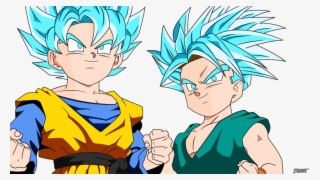 402kib, 1024x576, Chadten & Hunks - Goten Super Saiyan Blue #8200091