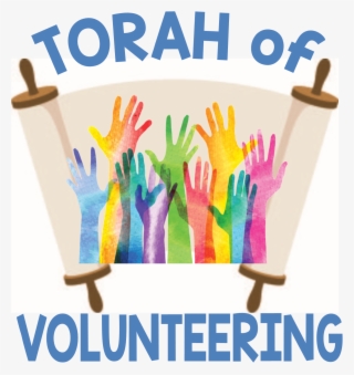 Torah Of Volunteering - Clip Art Hands Raised #8200171