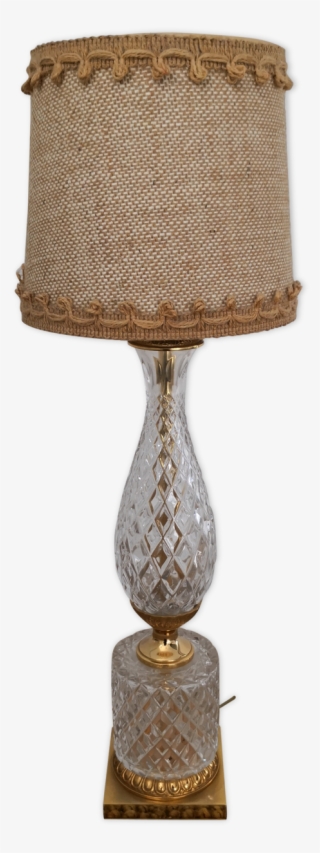 Golden Lamp And Glass Of The - Antique #8200575